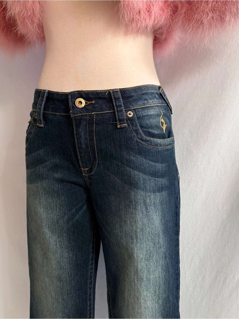 Y2K Baby Phat Cropped Jeans